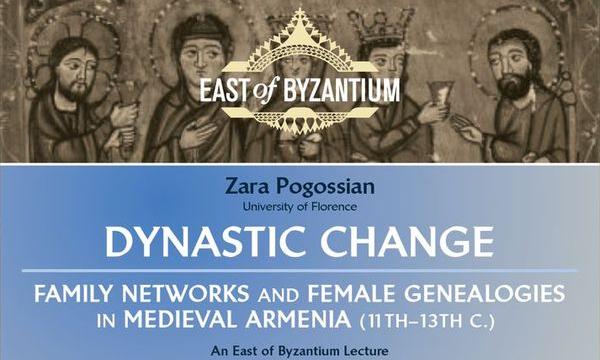The PI Pogossian’s Inaugural lecture for East of Byzantium.
